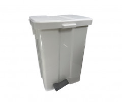 POUBELLE PLASTIQUE A PEDALE 50L (1 U)