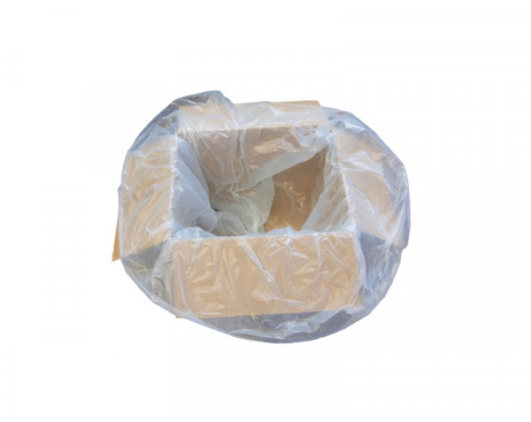 SAC FOND DE CAISSE PEMD BLEU TRANSLUCIDE 700+400X650 MM LIASSE 12µ (500U)