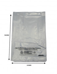 SAC LIASSE BD TRANSPARENT 35X50 CM 50 MICRONS CONFORME A LA LOI (200 U)
