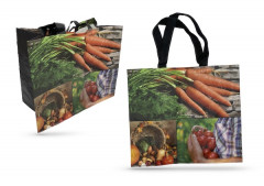 SAC CABAS GOUT DE LEGUMES MODELE 1 40X20X35 CM (100 U)