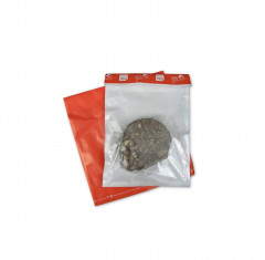 SACHET ADHESIF LUXE 200X300 MM TRANSPARENT/ROUGE RABAT REFERMABLE (1400 U)