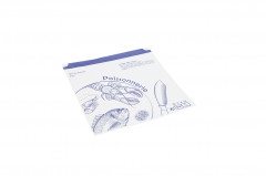 SACHET ADHESIF POISSONNERIE PEBD KRAFT BLANC 250X250MM 64 GRS (1000 U)