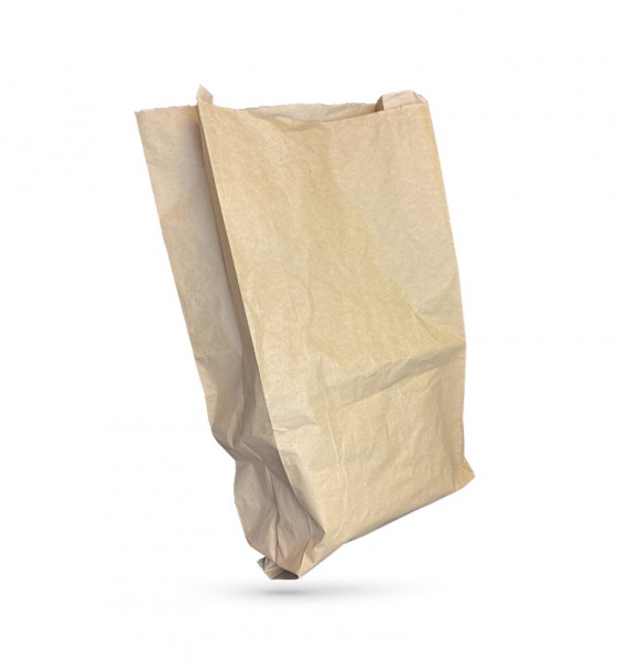 SAC PAPIER BRUN A REGROUPEMENT 40+16X79 CM 70 GRS SANS IMPRESSION (100 U)