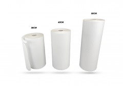 PAPIER THERMOPACK BLANC EN BOBINE=l.35 CM - 60 GRS (6 bobines=60 KG/U)