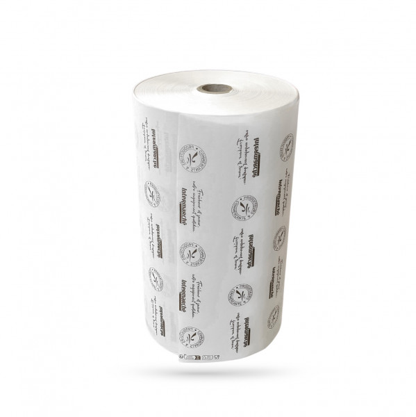 PAPIER THERMOPACK BLANC INTERMARCHE EN BOBINE=l.35 CM 60 GRS (10U=10KG)