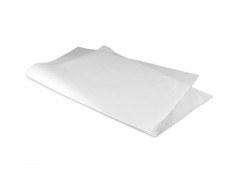 PAPIER INGRAISSABLE BLANC FEUILLE 50X70CM 50G RESIST. HUMIDITE (6U=60 U/KG)