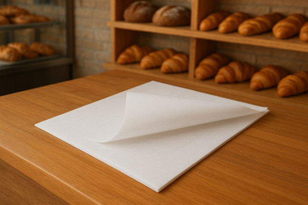 PAPIER ANTIGRAS BLANC 25X35CM 45G RESISTE AUX GRAISSES (1U=1KG soit 10U=10KG)