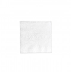 SERVIETTE BLANCHE 2 PLIS 30X30 CM PURE PATE PRODUCTION FRANCE (100 U)