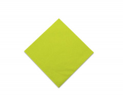 SERVIETTE AIRLAID PREMIUM VERT KIWI 40X40 CM 55 GRS PLIAGE 1/4 (50 U)