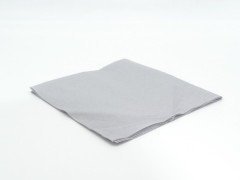 SERVIETTE AIRLAID PREMIUM GRIS BETON 40X40 CM 60 GRS PLIAGE 1/4 (50 U)