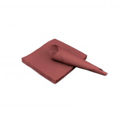 SERVIETTE GAUFREE BORDEAUX 1/4 40X40 CM (200 U)
