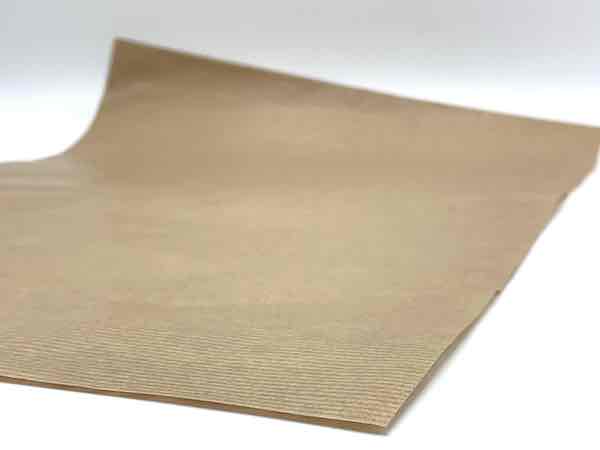 NAPPE KRAFT BRUN EN FEUILLE BORD A BORD 40X60 CM 60GR (500 U)