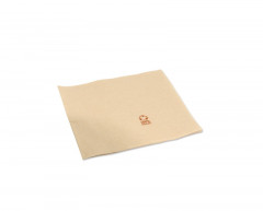 SERVIETTE ECOLOGIQUE 1 PLI 30X30 CM NATURELLE (6000 U)