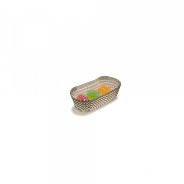 CAISSETTE SILISEE OVALE PPT N°80 4X1.5XH.1.5 CM (1000 U)
