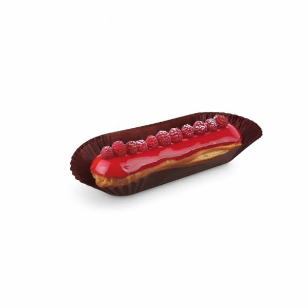 CAISSETTE SILISEE OVALE CHOCOLAT N°88F 10.5X4XH.2.5 CM (1000 U)