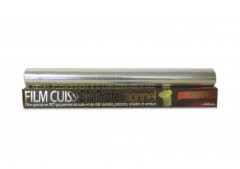 FILM CUISSON PRO PET 12 MICRONS EN BOBINE BOITE DISTRI+48 LIENS 50 CMX50 M (1 U)