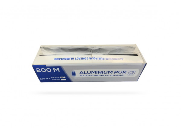 Rouleaux papier aluminium professionnel 200 M