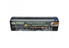 FILM ETIRABLE ALIMENTAIRE SOPRO VIOLET 30CMX300M BOITE DISTRI.+ZIP 7.5µ (1 U)