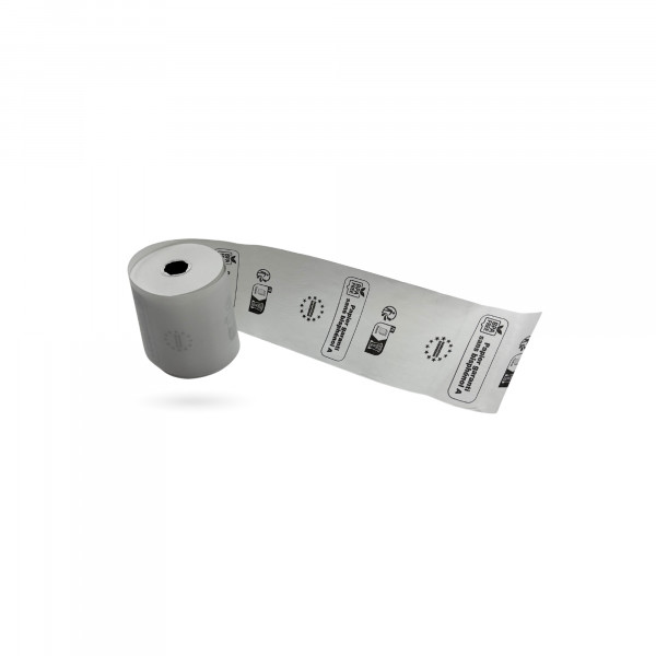 ROULEAU PAPIER BALANCE THERMIQUE 6X5.7X1.2 CM 40 METRES SANS BISPHENOL A (50 U)