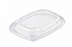 COUVERCLE TRANSPARENT PP POUR BARQUETTE COOKIPACK 600 GRS (20 U)