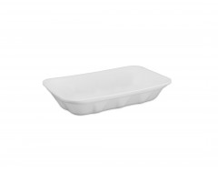 BARQUETTE SECHE PSE BLANCHE 218X135X40 MM (230 U)