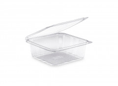 BARQUETTE OPTIPACK TRANSPARENTE 500 GRS -40° A 70°C 140X125X57 MM (50 U)