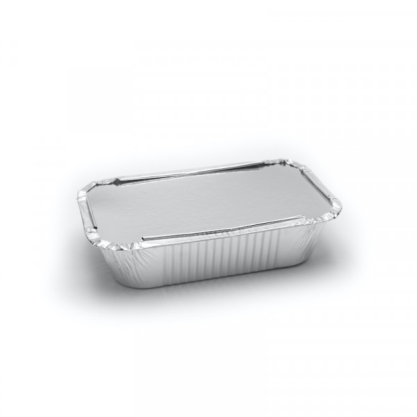 Barquette en Aluminium avec Opercule Combi Pack - 670ml - Lot de