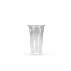 GOBELET POLARITY TRANSPARENT REUTILISABLE 20 OZ/500-600 ML 92/61X141 MM (50 U)