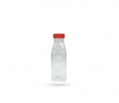 BOUTEILLE TRANSPARENTE CARREE 25 CL (Bouchon=C4B220AA) (228 U)