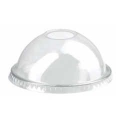 COUVERCLE GOBELET POLARITY DOME AVEC TROU DIAMETRE 78 MM (50 U)