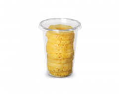 POT TRANSPARENT 32OZ/1000 ML EN PET- SPECIAL FROID AVEC COUVERCLE PLAT (30 U)
