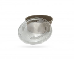 COUVERCLE RPET TRANSPARENT POUR BOL SALADE Ø120 MM (POUR C4F715AB-BB-BC) (50 U)