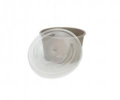COUVERCLE PP TRANSPARENT POUR BOL SALADE Ø120 MM (POUR C4F715AB-BB-BC) (50 U)