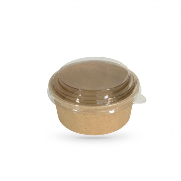 COUVERCLE PET TRANSPARENT Ø11.5 CM POUR BOL SALADE (25 U)