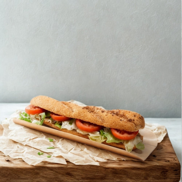 SUPPORT SNACKING GAMME KRAFT BRUN GM 30X6.1X3.2 CM (25 U)