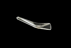 MIGNARDISE CUILLERE CARREE CRISTAL REUTILISABLE (50 U)