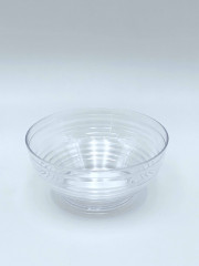 MIGNARDISE BOL ASIE EN PLASTIQUE RIGIDE TRANSPARENT REUTILISABLE 8 CL (24 U)