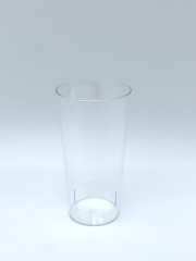 VERRE PLASTIQUE RIGIDE TRANSPARENT REUTILISABLE 10 CL (20 U)