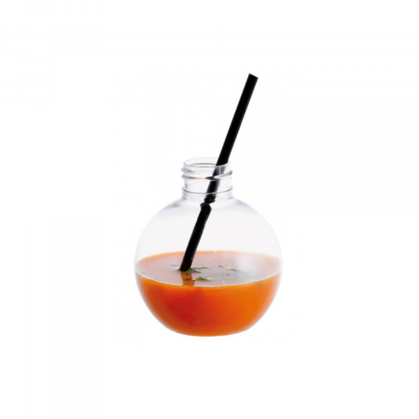 SPHERE PET TRANSPARENT REUTILISABLE Ø7XH7.8 CM 15CL (100 U)