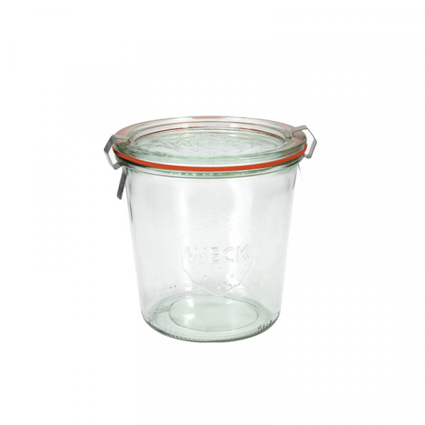 BOCAL EN VERRE WECK 580 ML DROIT D100 CORPS NU (6 U)