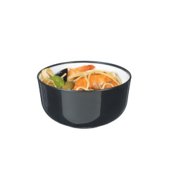 MIGNARDISE MINI BOL THAÏ EXTERIEUR NOIR INTERIEUR BLANC H.43XØ82 MM 17 CL (20 U)