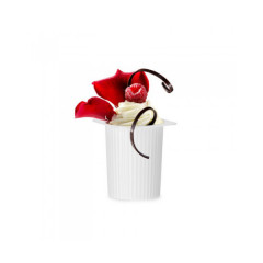 MIGNARDISE PETIT SUISSE BLANC REUTILISABLE Ø41 48X48X55 MM 6 CL (20 U)