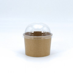 POT ROND KRAFT 12OZ 360 ML MM (COUVERCLE=C4G521CB) (50 U)