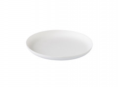 MINI ASSIETTE RONDE BLANCHE GAMME BIO CANNE À SUCRE - Ø 120XH15 MM (120 U)