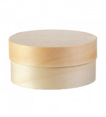 MOULE ROND 15CL DESSUS DESSOUS EN BOIS+CAISSETTE GAMME BIO Ø82XH.40 MM (100 U)