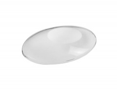 COUVERCLE PET 245X170X60 MM POUR BOL SALADE BLANC (REF=C4G310) (200 U)