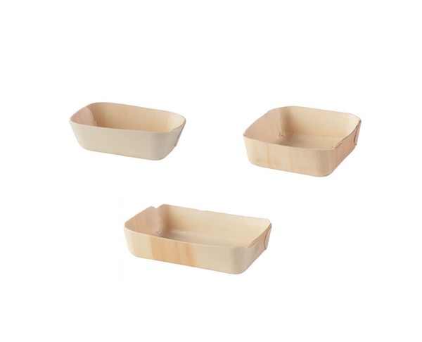 PLATEAU REPAS KIT 2 ASSIETTES/2 RAVIERS GAMME BIO 38x32x2 CM AVEC COUV. (100 U)