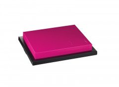 COUVERCLE REVERSIBLE FUCHSIA/NOIR 32,5X27,5X65 CM POUR PLATEAU (C4G550) (100 U)