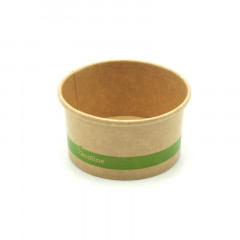POT ROND KRAFT 6OZ 180 ML H48xØ93 MM (COUVERCLE=C4G521C) (50 U)