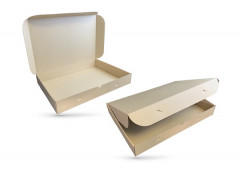 BOITE KRAFT MICROCANNELURE POUR PLATEAU TRAITEUR 42X28X6 CM (C5A140-45-47) (50U)